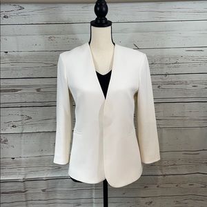 Theory collarless blazer (size 8)